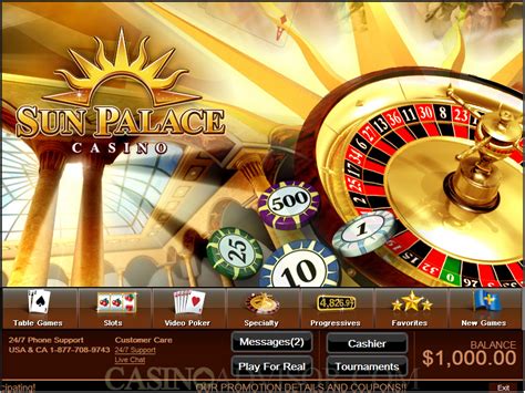 Обзор Sun Palace Casino  Честный обзор от Casino Guru